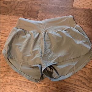 Women's Olive Green Shorts